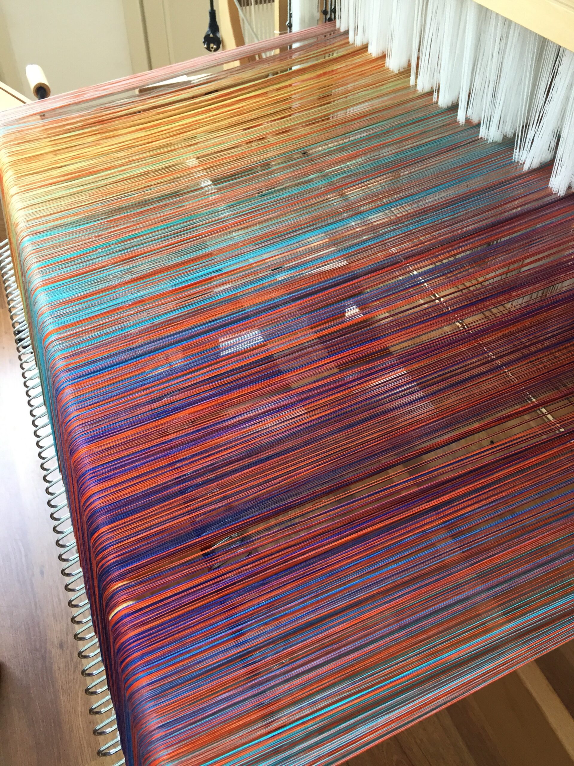 a warp on the loom