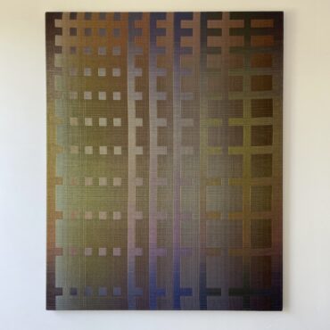 2021 I. Cotton, handwoven, 95 x 120 cm.