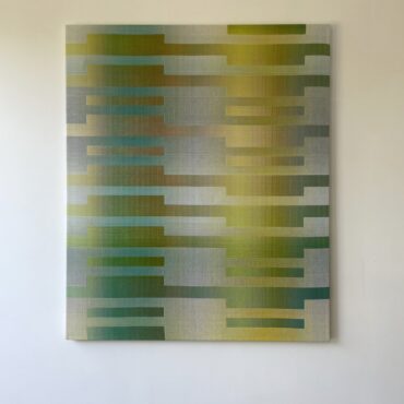 2021 II – 1. Cotton, handwoven, 95 x 115 cm.